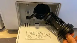 Cleaning Front Loader Washing Machine Filter | Kenmore