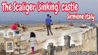 Places to see in (Sermione Italy) Scaliger (sinking) castle, lake Garda