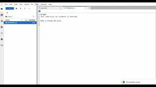 Commit a change to GitHub form JupyterLab GUI