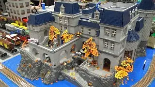 LEGO Overwatch Chateau Guillard &ndash; 75,000 Pieces!
