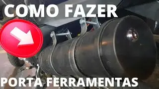 COMO FAZER PORTA FERRAMENTAS, NOVA XTZ CROSSER, AO INFINITO E ALEM