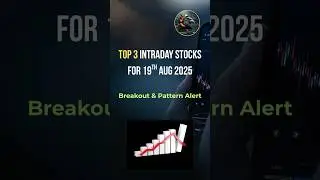 🚀 3 Best Intraday Stocks for Tomorrow | 19 Aug 2025 🔥 Breakout Picks