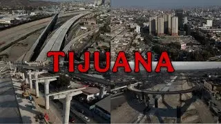 EL VIADUCTO ELEVADO DE TIJUANA ASÍ ESTÁ QUEDANDO~ESTE 4CCID3N7E PASO EN LA CONSTRUCCIÓN~ALGO RANDOM 