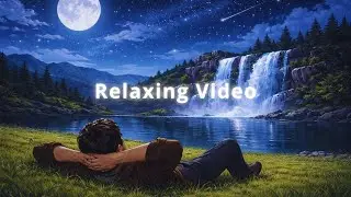 Relaxing Deep Sleep Music + Natural Waterfall Sounds