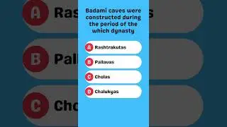 Badami Caves' Dynasty #policejobs #upsc #ssc #policebharti #appolice