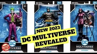 2023 NEW DC MULTIVERSE REVEALS & PREORDERS | McFarlane Toys