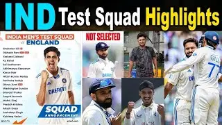 India Tour Of England Test Series 2025 | Team India FinalTest Squad | IND vs ENG Test Squad 2025#icc