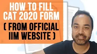 How to fill CAT 2020 form  ( From Official IIM website ) | Common Mistakes