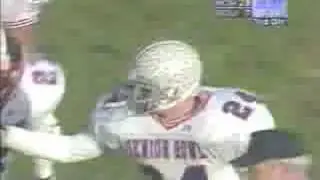 Rob Kelly INT! 1997 Senior Bowl. Mobile, Alabama