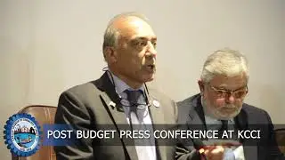 Post Budget 2021 Press conference at KCCI