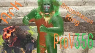 Ark Lost Island Dinopithecus King fight