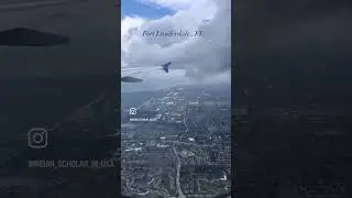 Fort Lauderdale Aerialview #florida #usa #travel #desi #indianscholarinusa #hollywood  #love #life