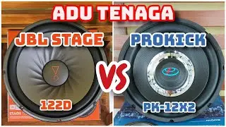 ADU TENAGA Subwofer 12 inch JBL STAGE Vs PROKICK