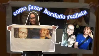 como fazer bordado realista em ponto cruz! conheça o quercetti ❤️