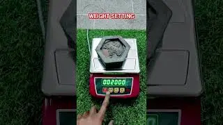 Calibration Process of 30kg Digital Weighing Machine #weighingscale #calibration