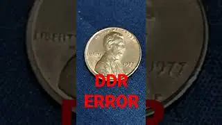 1977 LINCOLN CENT ERROR #shortvideo