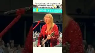 Taylor Swift during the all to well having a cold  but still sang ✨💗#goviral#taylorswift#fypシ゚viral