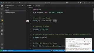 Python 3 Face Swapping Script to Swap Faces Using Dlib, OpenCV and TinyFace Library in Terminal