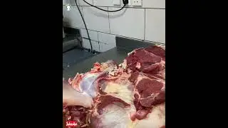 Fresh Buffalo Meat cutting skills || ##meatmarket #meatcuttingskills #trending #fishcutting #beef