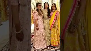 Shloka Mehta with Isha Ambani, Diya & Nisha | Stunning Wedding Looks ✨💖👑