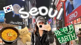 seoul vlog 🇰🇷 myeongdong, han river sunset cruise, lotte mart haul, shinsegae duty free shopping EP3