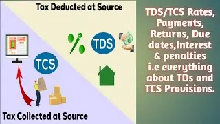 TDS &TCS Payment, Returns, Due Dates, Interest& Penalties (for the Financial Year 20-21 (A.Y. 21-22)