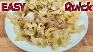 Slovenian Halushka Noodles and Cabbage - Melania's Weakness?
