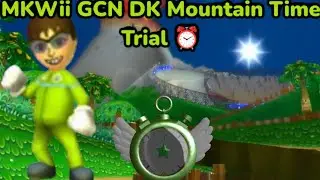 Mario Kart Wii &ndash; Zaylen&rsquo;s Time Trial on DK Mountain! 🏟️⏱️ (Lightning Cup)