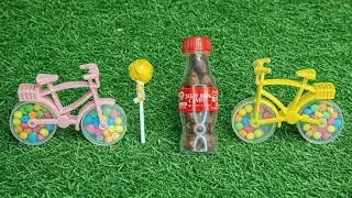 Minutes Satisfying video Unboxing Bicycle  candy 