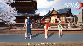 New Fashion: Silk - Emerald Banquet | Moonlight Blade M SEA