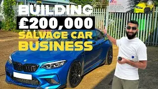 HOW I STARTED A SALVAGE CAR BUSINESS PART 1 RE UPLOAD