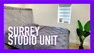 My Studio Apartment Tour in Downtown Surrey (Metro Vancouver)