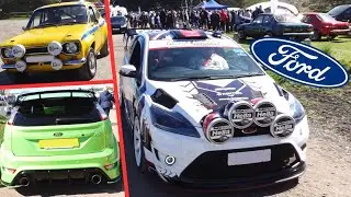Cars Leaving FORDMEET at Squires APRIL 2025