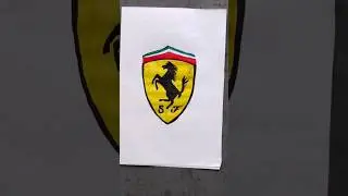 #ferrari #drawing #car #logo