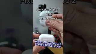 Airpods pro 2 vs Pixel Buds Pro 2  #asmr #apple #airpodspro #pixelbudspro #google