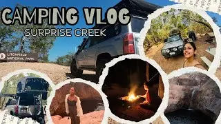 හැමෝම කතා වෙන Darwin වල Camping | Litchfield National Park | Surprise Creek | NT | Australia