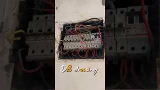1 BHK room wiring 🧬DB dressing #electrician #electriciansofinstagram #electricianlife