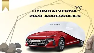 Hyundai Verna 2023 Official Accessories | Full list with Price | #verna #verna2023