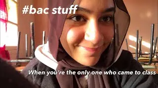 A HIGHSCHOOL WEEK IN MY LIFE ~bac vibes~