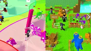 Rainbow.io - Outdo Craft Tower GamePlay - iOS, Android Part 1
