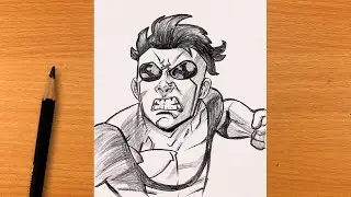 How to draw Sinister Mark step by step | Mark Graysons Drawing | Invincible