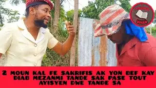 2 moun kal fe sakrifis ak yon bef kay diab mezanmi tande sak pase tout ayisyen dwe tande sa