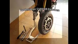 Einbau Vorderrad bei meiner BMW S1000XR