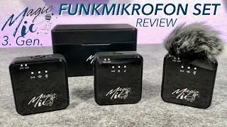 Magic Mic 3. Generation Funkmikrofon Set im TEST - Kabellos und wunschlos guter Klang ?? REVIEW
