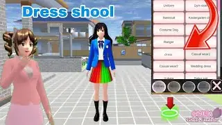 ADA DRESS SCHOOL HANI DI SAKURA SCHOOL SIMULATOR TERBARU TRENDING DI SINI 💙