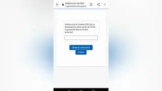 Obtener referencia renta 2019