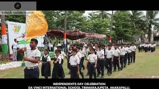 DA VINCI INTERNATIONAL SCHOOL,INDEPENDENCE DAY CELEBRATIONS,THIMMARAJUPETA, ANAKAPALLE.