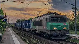 Compilation de trains en gare d'Andr&eacute;sy