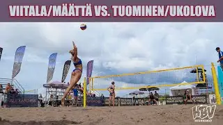 Beach Volley - Hietsu Open 2024 - Women's Semi 2: Viitala/Määttä vs. Ukolova/Tuominen