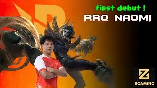Debut perdana RRQ Naomi ex falcon esport myanmar new roamer RRQ ID | gameplay RRQ naomi hero KUFRA